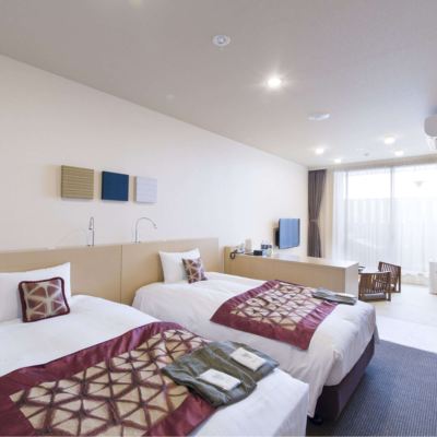 露天風呂付き和洋室（ベッド2台） 伊勢外宮参道 伊勢神泉 クーポン