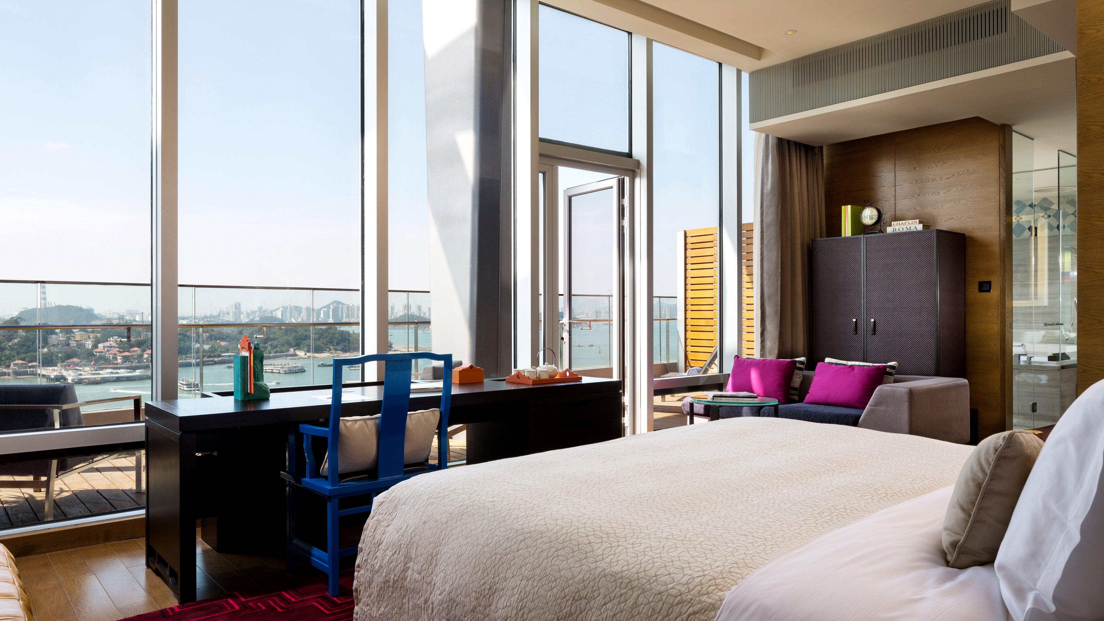 海景明星露台房（面海露台日落）