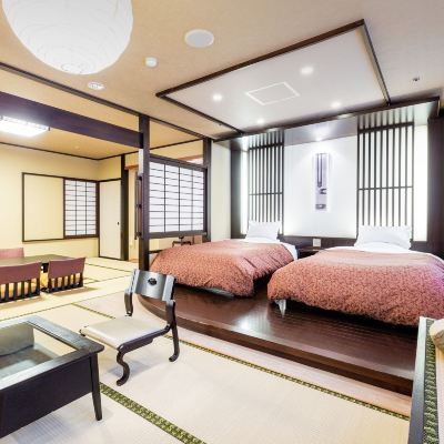 主樓高層日式帶浴缸 松政湯田溫泉Ubl飯店優惠
