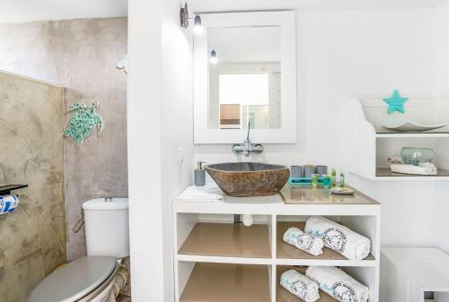 带露台一室公寓