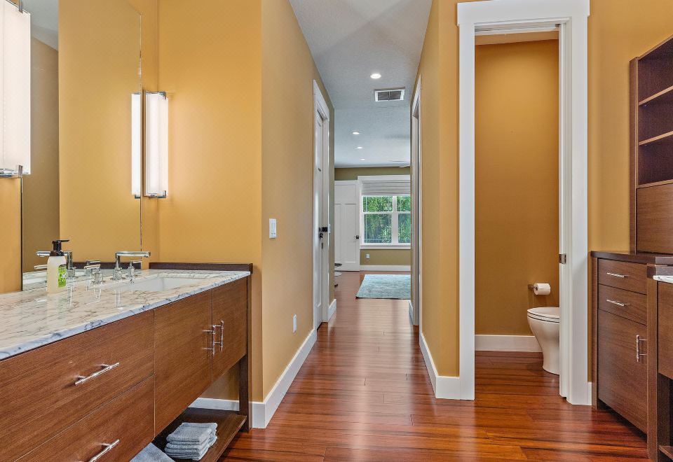 私人鹽水泳池和室內壁爐-華麗的休閑度假屋