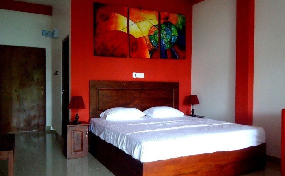 豪华双人房， 1 间卧室， 花园景观