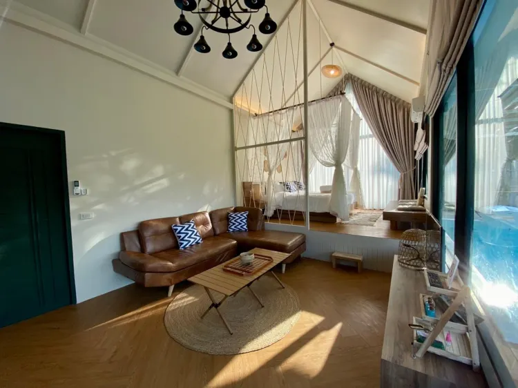 ห้องสวีทสำหรับครอบครัวพร้อมสระว่ายน้ำส่วนตัว