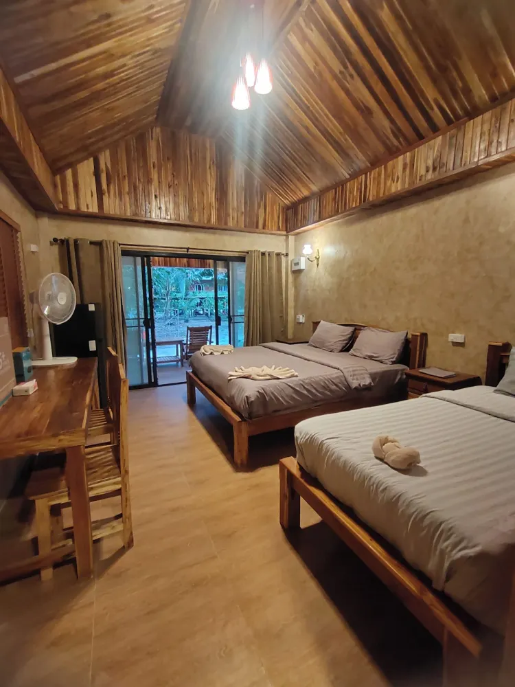 Comfort Triple Room, Refrigerator, Garden Area