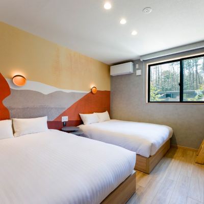 2室1廳公寓套房帶桑拿和露台 可帶寵物 Rakuten STAY VILLA Fuji Kawaguchiko Forest優惠