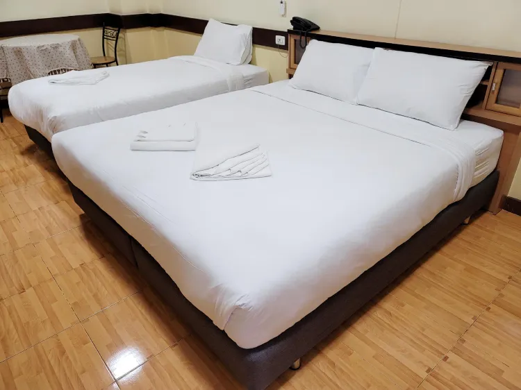 ห้องพักได้ 3 คน-ปลอดบุหรี