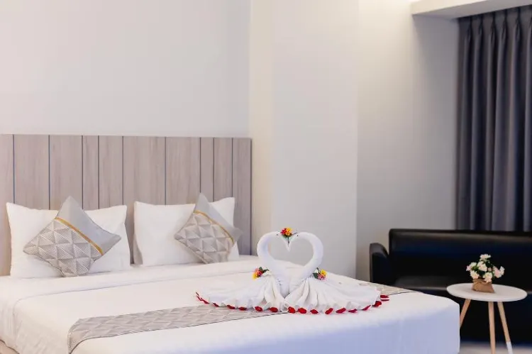 ห้องแฟมิลี่สำหรับสามท่านพร้อมวิวเมือง