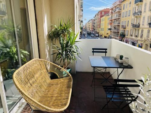 带露台的双人房