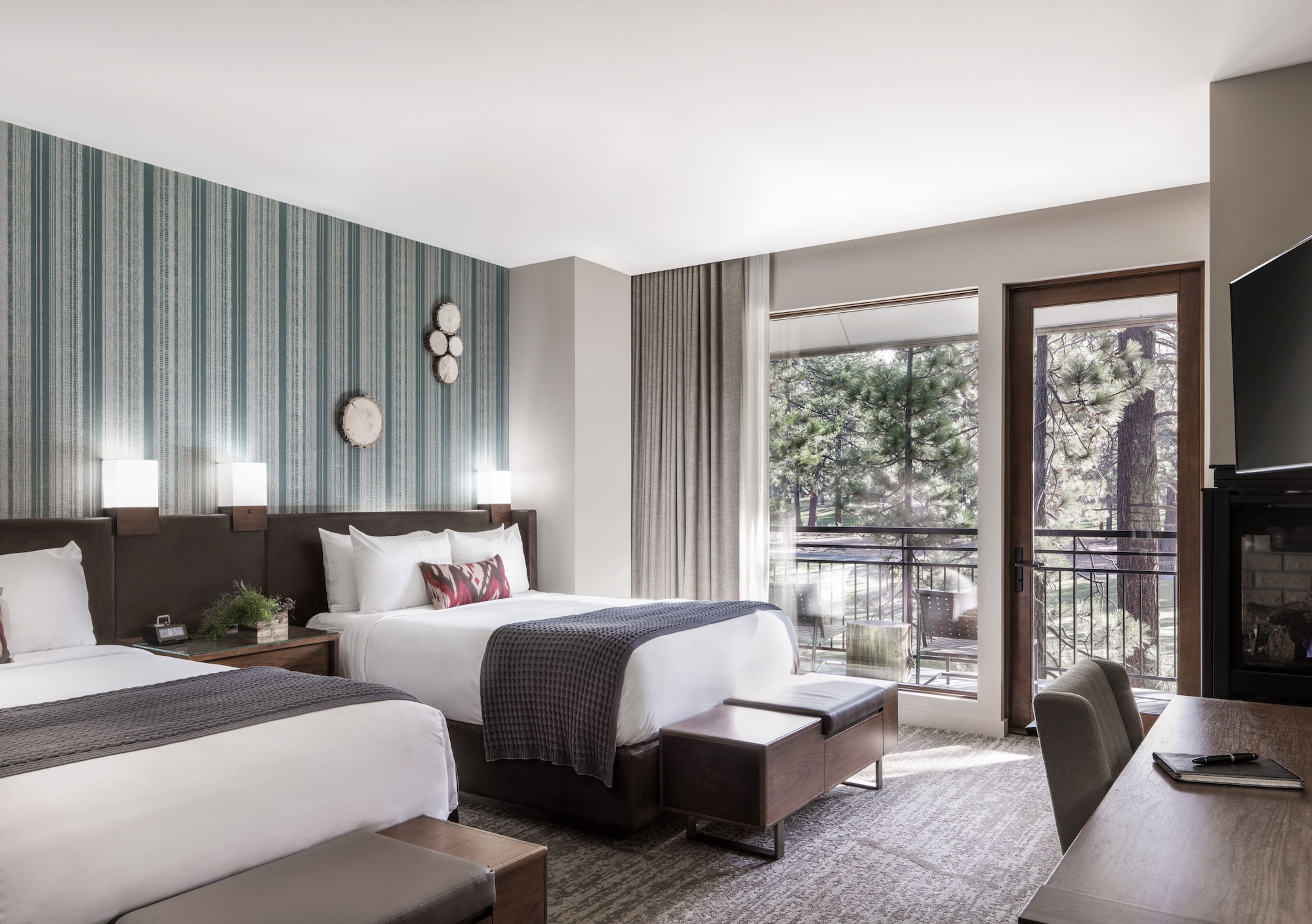 Edgewood Tahoe Resort客房 - 带2张大床（Tahoe）