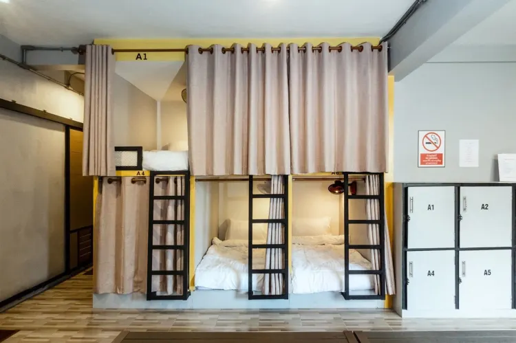 4-Bed Mixed Dormitory with Shared Bathroom
