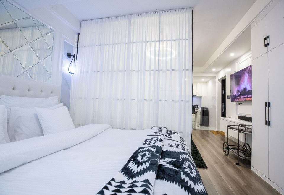 城景豪华公寓（1张特大床，带厨房）