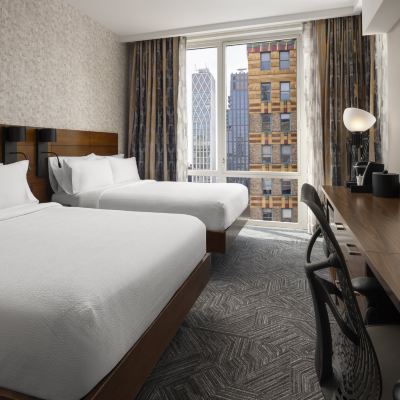 Mobility Accessible Two Double Room with City View and Roll in Shower Hilton Garden Inn New York/Midtown Park Avenue Promo Code