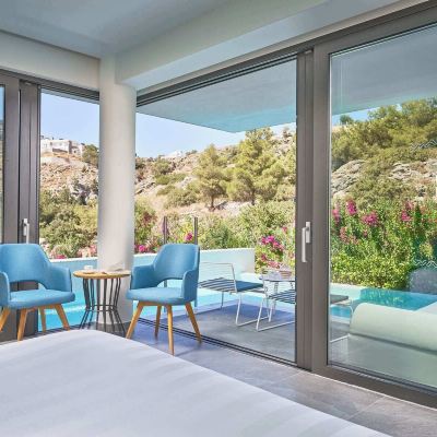 Deluxe Double Room, Private Pool, Resort View Lindos Grand Promo Code