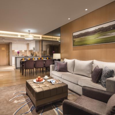 三房豪華行政套房 深圳盛捷君臨天下服務公寓優惠