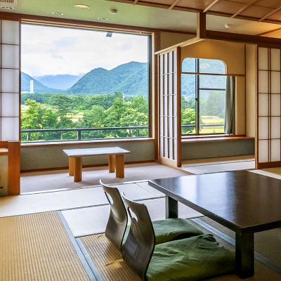 和風マウンテンビュールーム(浴室) 大町温泉郷　黒部ビューホテル クーポン