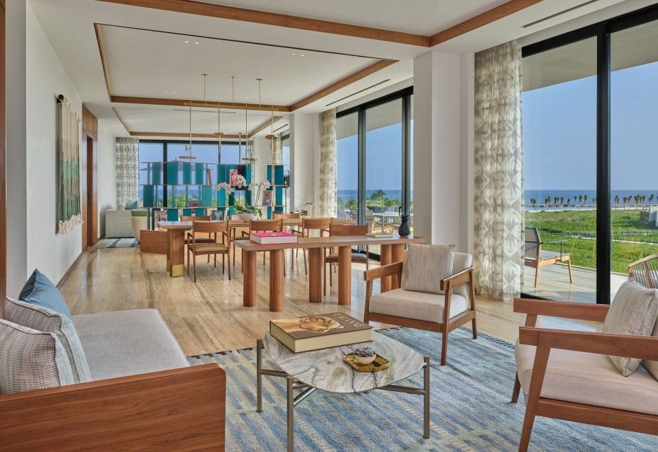 套房，1張特大床，海景，轉角房（Caroline Astor）