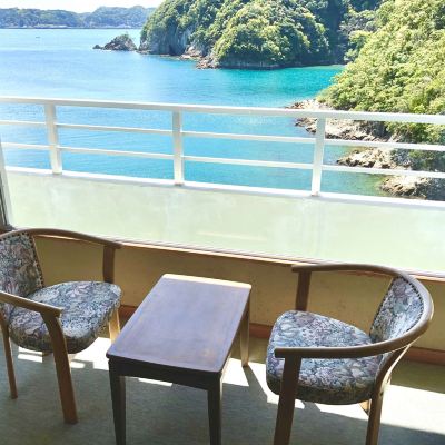 和風オーシャンビュールーム(浴室)(東ウイング) 南紀勝浦温泉　ホテルなぎさや クーポン