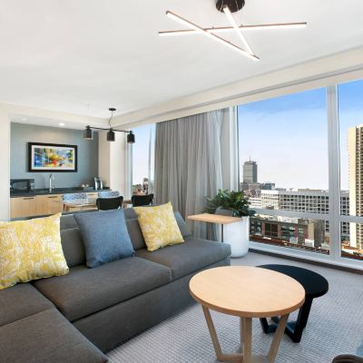 1 Bedroom 2 Room Suite, 1 King, Sofa Bed, City View Courtyard by Marriott Boston Downtown/North Station Promo Code