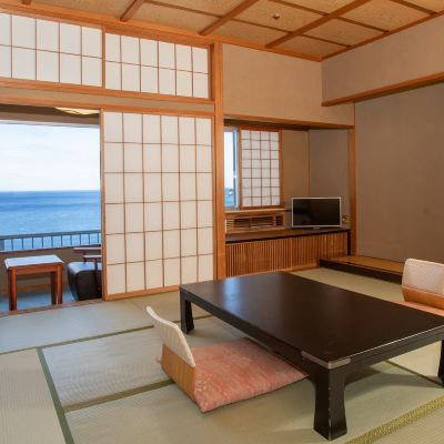 オーシャンビュー和室(15畳)(禁煙) 伊東園ホテル土肥 クーポン
