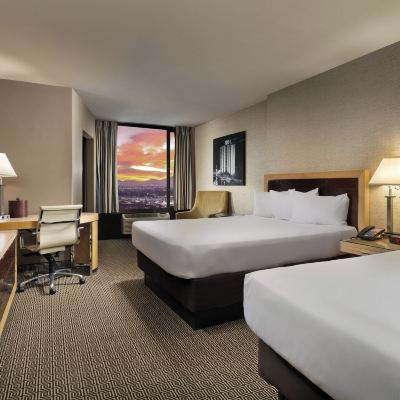 Deluxe Two Queen Room Non smoking Plaza Hotel and Casino - Las Vegas Promo Code