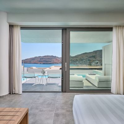 Deluxe Junior Suite With Private Pool And Sea View Lindos Grand Promo Code