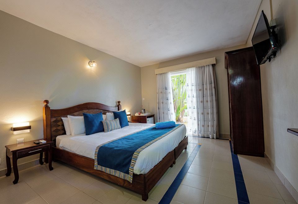 标准间，拥有花园美景