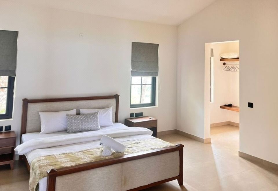 奢华别墅， 阳台， 海景