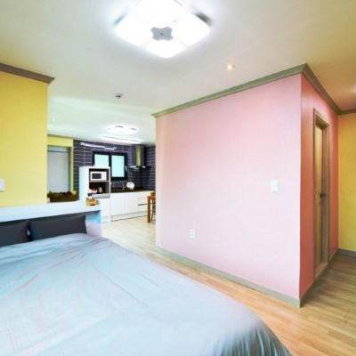 Building B Room 103 (Studio Type Bed Room) 제천 더파인힐펜션 쿠폰