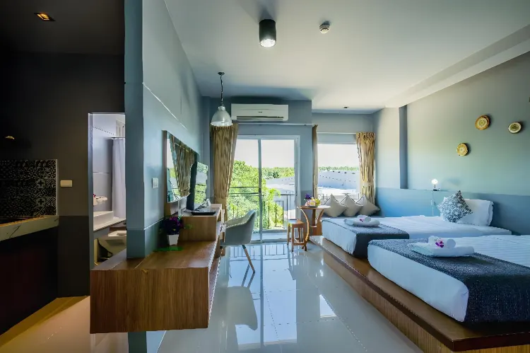 ห้องดีลักซ์ สำหรับสามท่าน