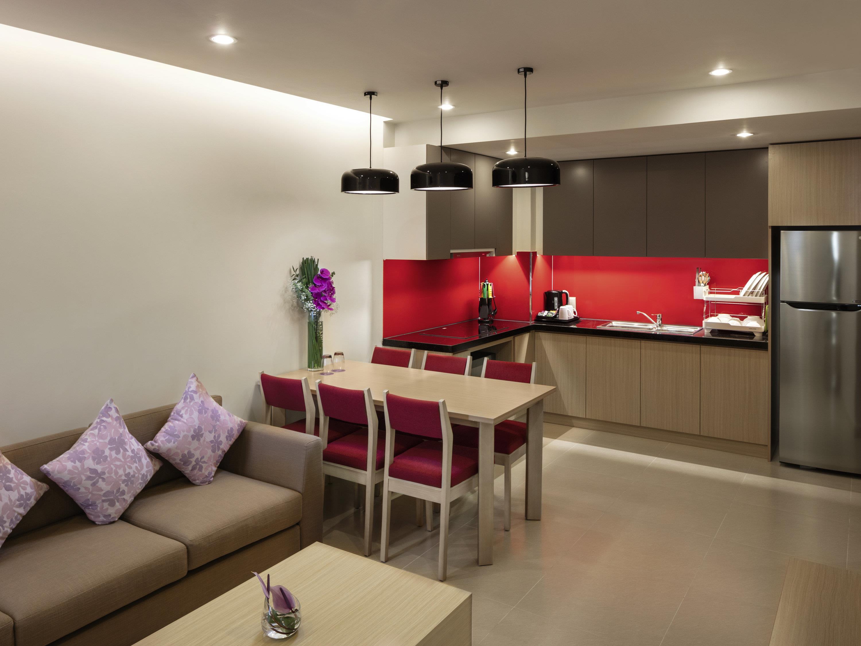 豪华两卧室公寓