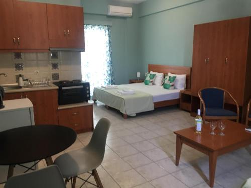 开放式客房， 山景