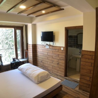 Wooden Furnished (Private Balcony and View) Backwoods Bnb Promo Code