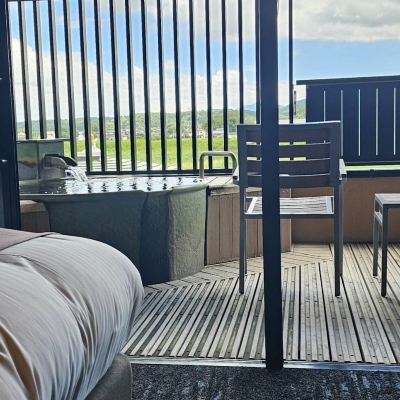 Barrier Free Junior Suite, Twin With Bath, River View 山鹿温泉 清流荘 クーポン