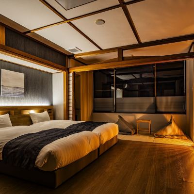スタンダード西洋風ツインルーム(シャワーブース付き)(禁煙)(マウンテンビュー)33㎡ Onsen-Ryokan AWA Nishi-izu クーポン