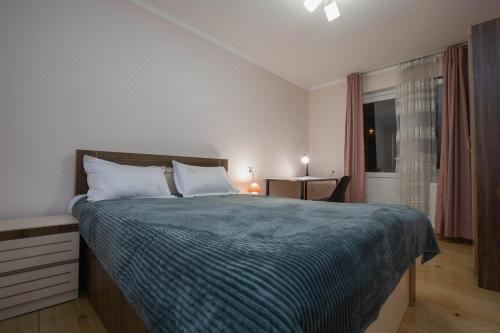 带山景的双人间