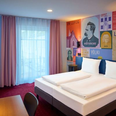Business Double Room, 2 Twin Beds, Courtyard Area McDreams Hotel Leipzig Promo Code