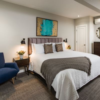 Hillside King Room with Fireplace Olea Hotel Promo Code