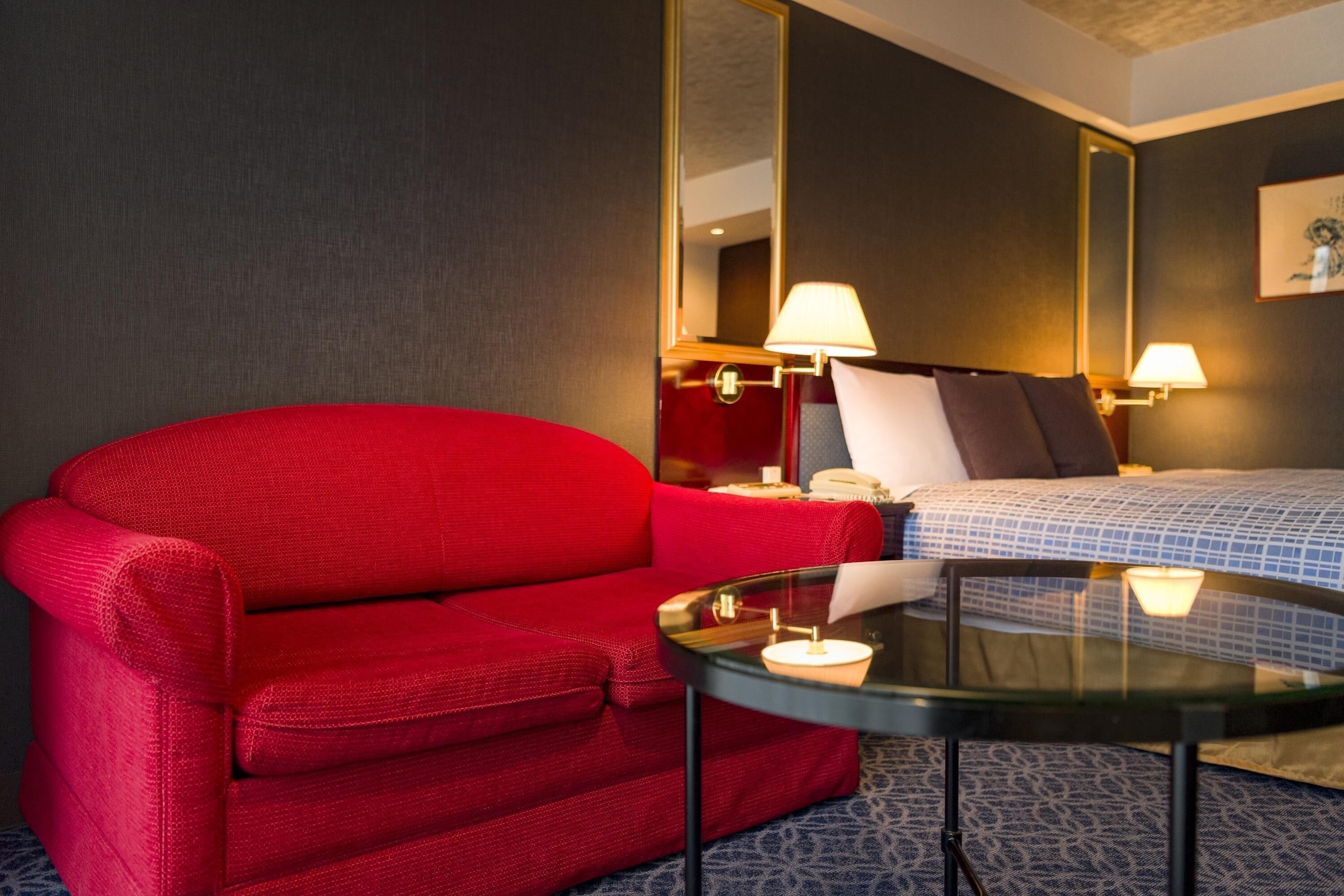 Rose Hotel Yokohama高级双人床房