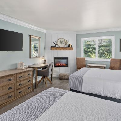 Deluxe Room-2 Queen Beds Cambria Pines Lodge Promo Code