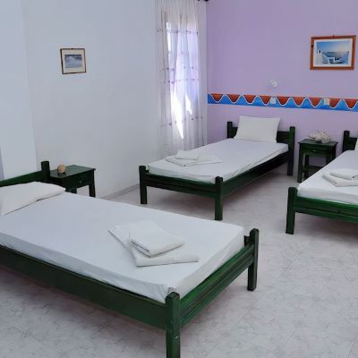 Quadruple Room with 4 Single Beds