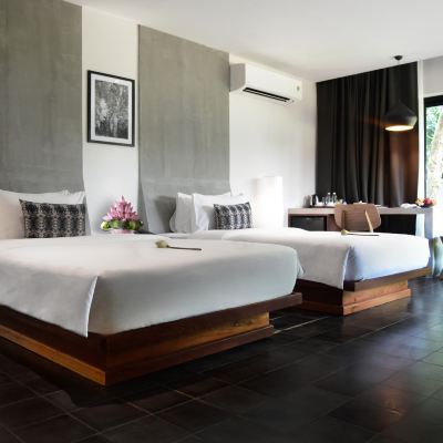 豪華套房 - 2 張單人床帶陽台 暹粒山丘酒店優惠