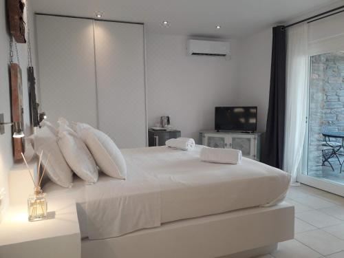 带海景的双人房