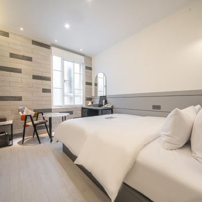 프라이빗룸 더블 침대 평택 고덕 리치스테이호텔 쿠폰