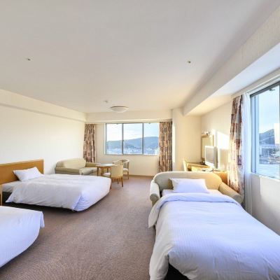 クラシックツイン　マウンテンビュー（シングルベッド2台とソファベッド2台） ホテル＆リゾーツ和歌山串本 クーポン