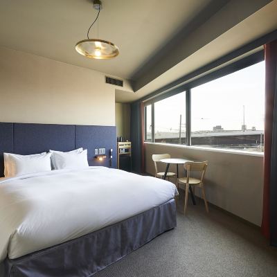 豪華特大床疊床房，禁菸（僅限淋浴） 京都潤恩飯店優惠