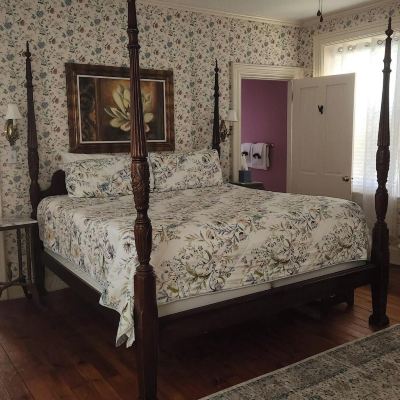 Honeymoon Room, 1 King Bed, Non Smoking, Poolside (Room 2) Greystone Manor Victorian Inn Promo Code