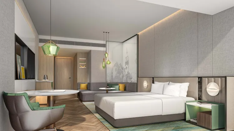 Holiday Inn & Suites Qingdao Jinshui 部屋