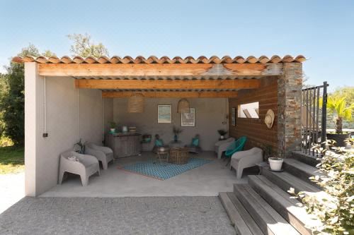 享有花园景致的公寓