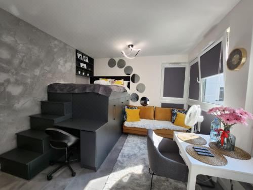 一室房（带水疗浴缸）