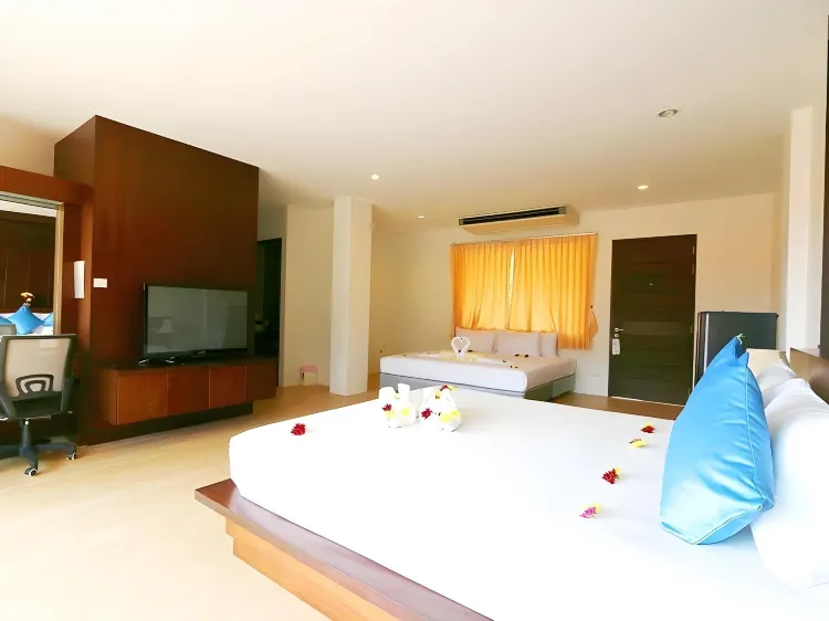 ห้องสำหรับครอบครัวแบบหนึ่งห้องนอน